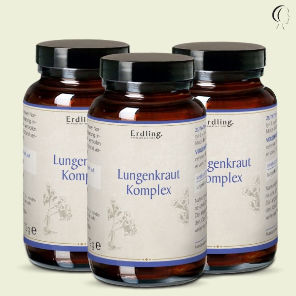 Set: 3er Pack - Lungenkraut Komplex - 3x 120 Kapseln