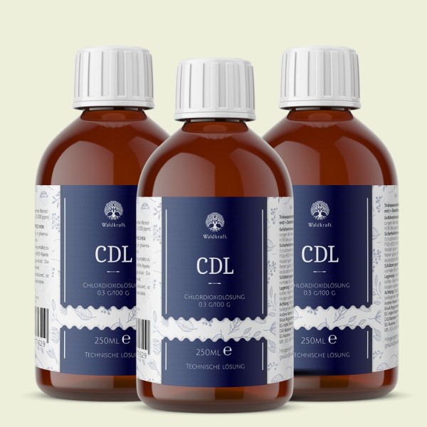 Set: 3er Pack - CDL/CDS - in Originalrezeptur - 3x 250ml