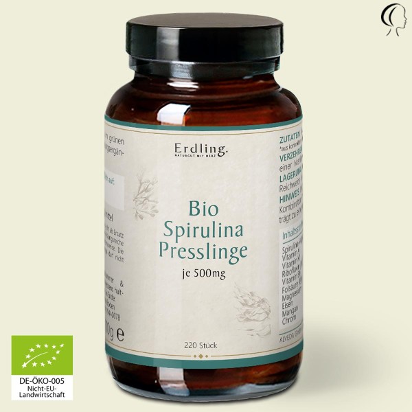 BIO Spirulina Presslinge - 220 Stück