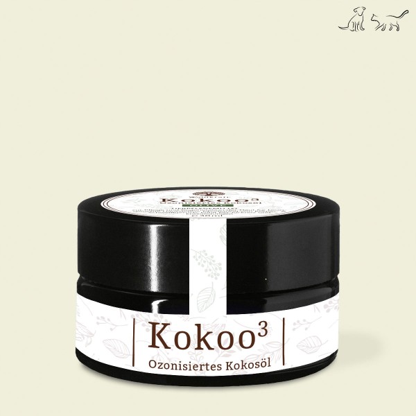Kokoo³ Olive - Huile de coco ozonisée à l'huile d'olive - 30ml