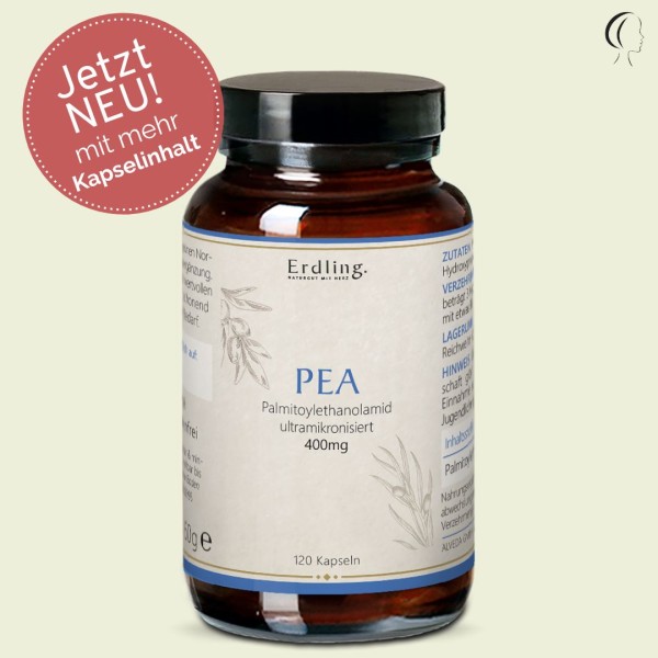 PEA - Palmitoylethanolamid - 120 Kapseln (400mg)