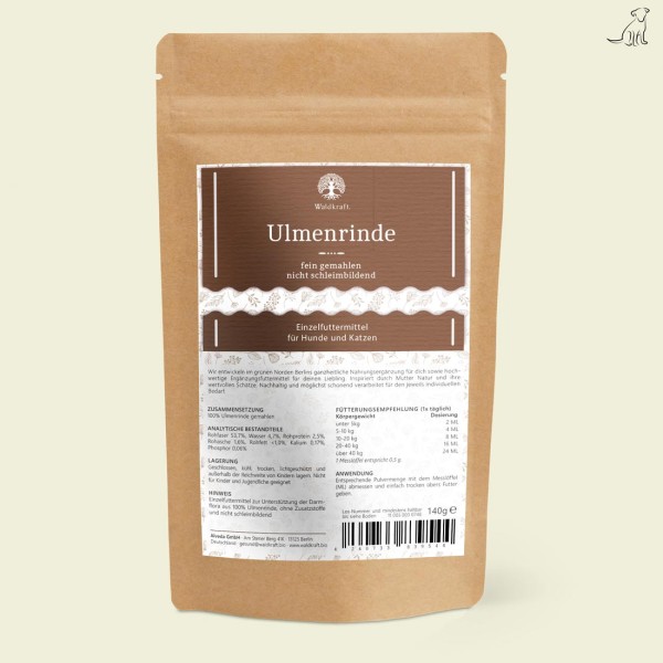 Ulmenrinde - fein gemahlen