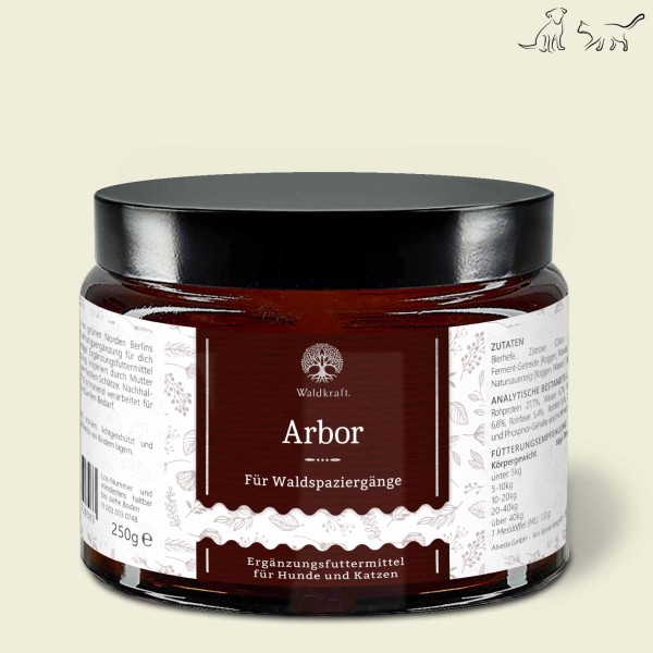 Arbor - Ergänzungsfuttermittel für Hunde und Katzen