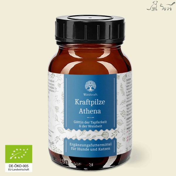 Bio Kraftpilze Athena – Vitalpilz Synergetikum - 100g