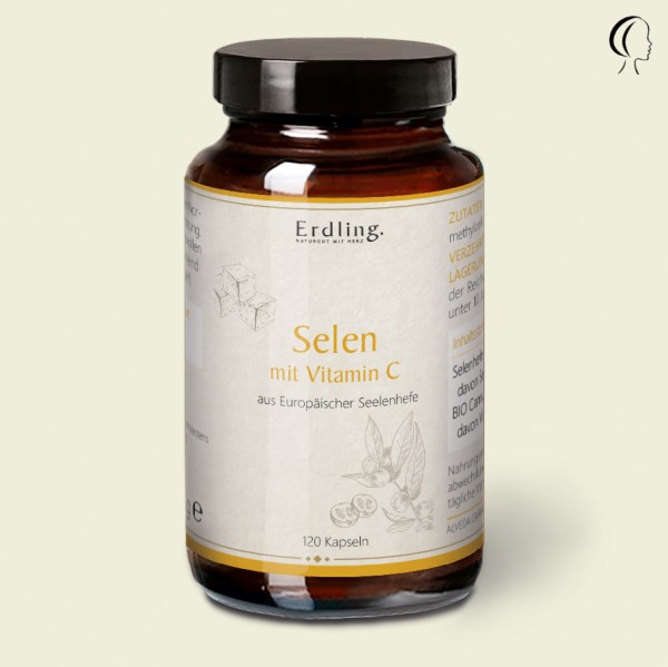 Selenium with vitamin C - 120 capsules