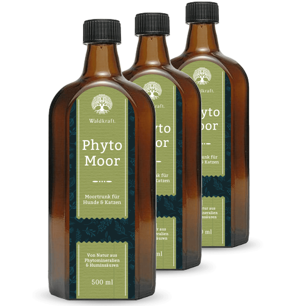3er-Pack Phyto Moor – Biologisch aktives Vitalstofftonikum - 3x500ml