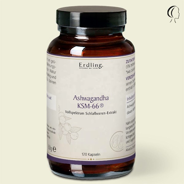 Ashwagandha KSM-66® vegana - 120 cápsulas