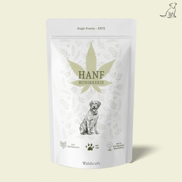 Hanf-Hundekekse - 390g