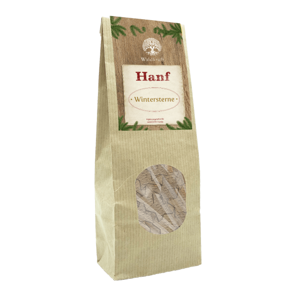 Hanf-Wintersterne – 110 Kekse