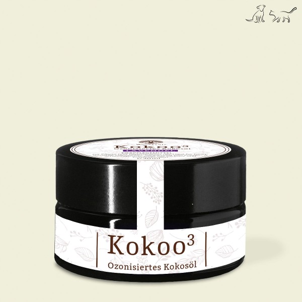 Kokoo³ Lavendel - Ozonisiertes Kokosöl mit Lavendel - 30ml
