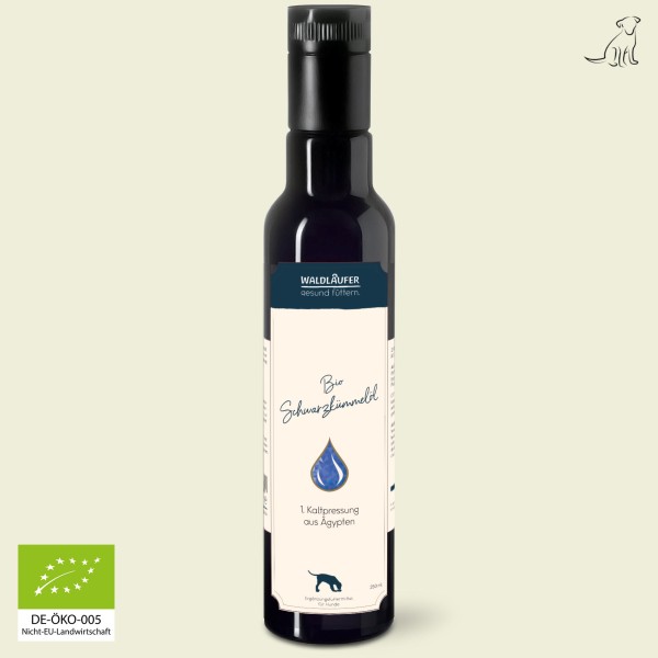 BIO Schwarzkümmelöl aus Ägypten - 1. Kaltpressung - 250ml