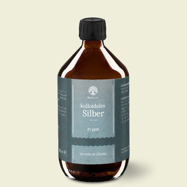 Kolloidales Silber - 25 ppm - Technische Lösung
