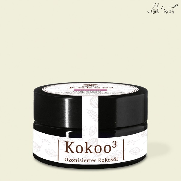 Kokoo³ Aether - Olio di cocco ozonizzato con oli essenziali - 30ml