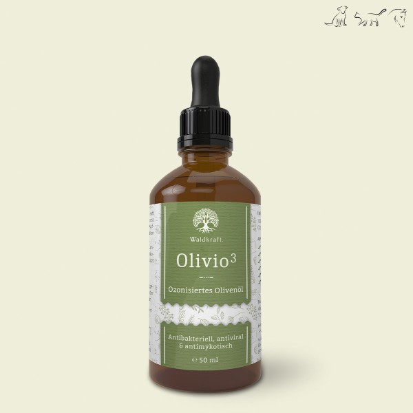 Olivio³ - Ozonisiertes Olivenöl - 50ml