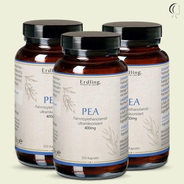 Set: 3er Pack - PEA - 3x 120 Kapseln