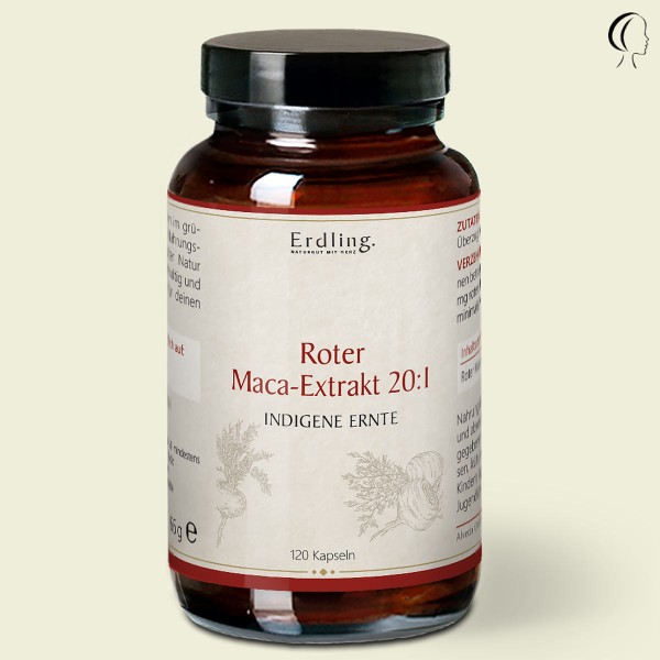 Rotes Maca-Extrakt 20:1 - 120 Kapseln