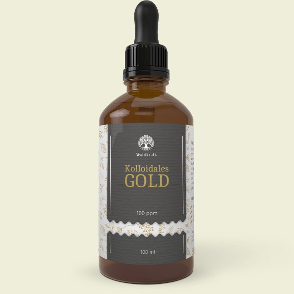 Kolloidales Gold - 100 ppm - Gold Lösung